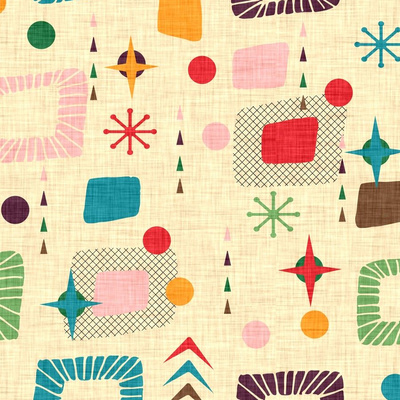 1950s Fabric, Wallpaper and Home Decor | Spoonflower